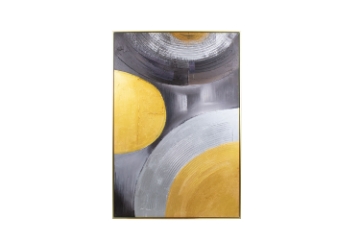 Picture of Hand Oil Painting Canvas Wall Art With Golden Frame (31.4"x47.2")