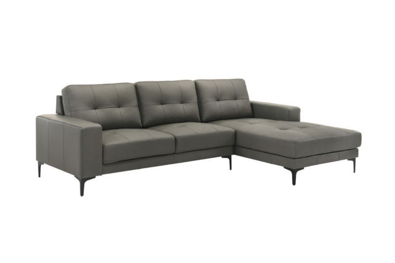 Picture of AMIRA 100% Genuine Leather Sectional Sofa - Chaise Facing Right