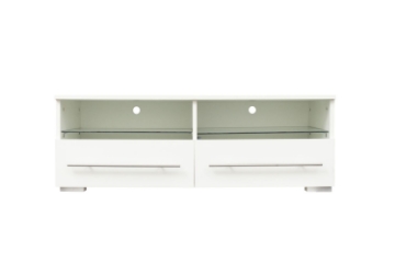 Picture of ONEL 39.5" TV Stand with LED Lighting (White)