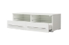 Picture of ONEL 39.3" TV Stand with LED Lighting (White)