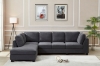 Picture of LIBERTY Premium Sectional Sofa with Ottoman (Dark Gray) 