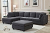 Picture of LIBERTY Premium Sectional Sofa with Ottoman (Dark Grey) 