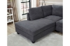 Picture of LIBERTY Premium Sectional Sofa with Ottoman (Dark Grey) 