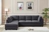 Picture of LIBERTY Premium Sectional Sofa (Dark Gray) - Chaise Facing Left without Ottoman