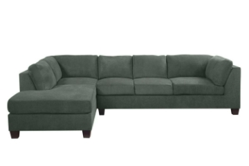 Picture of NEWTON Fabric Sectional Sofa (Dark Grey)