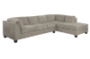 Picture of NEWTON Fabric Sectional Sofa (Light Grey)