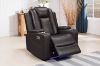 Picture of MONROSE Air Leather Power Reclining Sofa Range (Brown) - Sofa (3RR)
