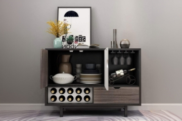 Picture of MYKA 47.2'' Buffet/Sideboards with Wine Rack