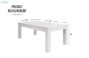 Picture of BRANCO 70.9"-94.4" Extension Dining Table