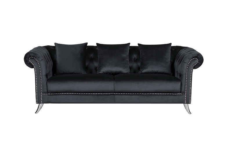 Picture of JOLANDA Fabric Sofa Range (Black) - 3 Seater (Sofa)