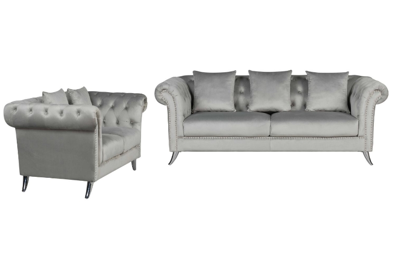 Picture of JOLANDA Fabric Sofa Range (Grey)