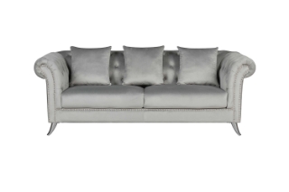 Picture of JOLANDA Fabric Sofa Range (Grey) - 3 Seater (Sofa)