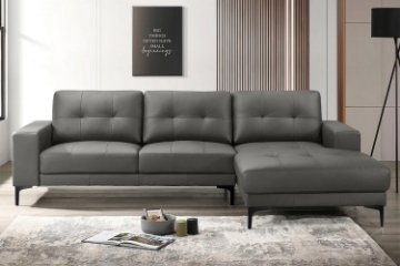 Picture of AMIRA 100% Genuine Leather Sectional Sofa