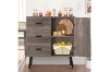 Picture of SIMEON 1-Door 3-Drawer Storage Cabinet