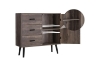 Picture of SIMEON 1-Door 3-Drawer Storage Cabinet