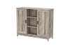 Picture of SIMEON 2-Door Storage Cabinet with Shelves (Gray)