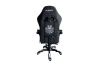 Picture of ZEUS Height Adjustable Gaming Chair with Footrest & 1-Point USB Massage (White)