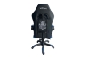 Picture of ZEUS Height Adjustable Gaming Chair with Footrest & 1-Point USB Massage (Blue) 