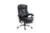 Picture of OPTIMUS Height Adjustable Massage Office Chair with Footrest 