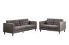 Picture of FRESNO Button-Tufted Fabric Sofa Range - Loveseat + Sofa Set