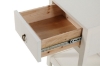 Picture of METRO Solid Pine Wood 1-Drawer Bedside Table (Cream)