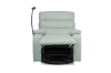 Picture of OLIVIO 360° Swivel Manual Recliner Lounge Chair with Mobile Holder (Light Green)