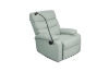 Picture of OLIVIO 360° Swivel Manual Recliner Lounge Chair with Mobile Holder (Light Green)