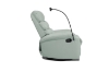 Picture of OLIVIO 360° Swivel Manual Recliner Lounge Chair with Mobile Holder (Light Green)