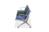 Picture of ORBIT 3-Seater Tandem Seating with Cushion (Mix Black, Blue & Green)