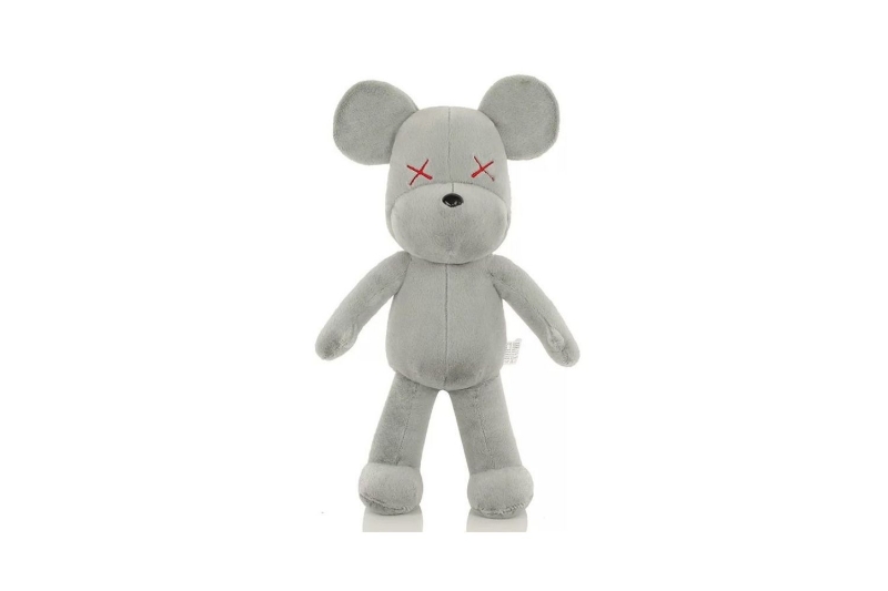 Picture of STREETWEAR Bear Plush Cushion - Grey