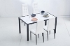 Picture of ORION 5PC Dining Set (White)