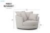 Picture of COBBLE Swivel Armchair/Sofa Chair