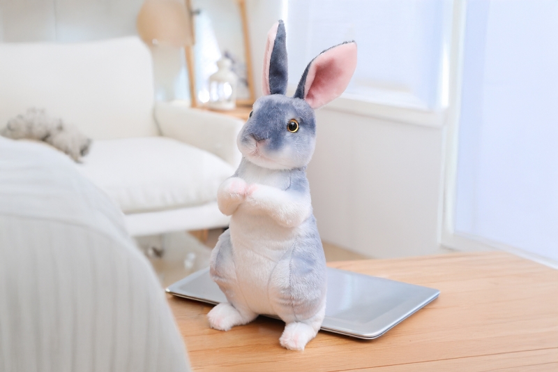 EASTER Bunny Plush Cushion Grey iFurniture The largest furniture store in Edmonton now landed in Calgary. Carry Bedroom Furniture living room furniture Sofa Couch Lounge suite Dining Table and Chairs ...