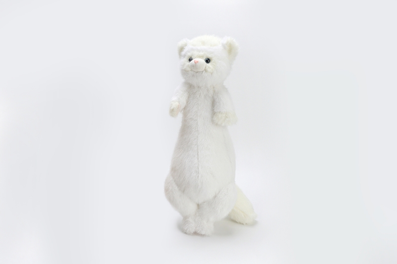 Picture of FERRET Plush Cushion - White