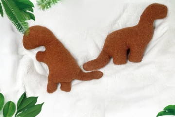 Picture of DINOSAUR Teddy Fabric Plush Cushion