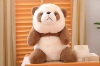 Picture of PANDA Small/Big Fabric Plush Cushion (Brown/Black)