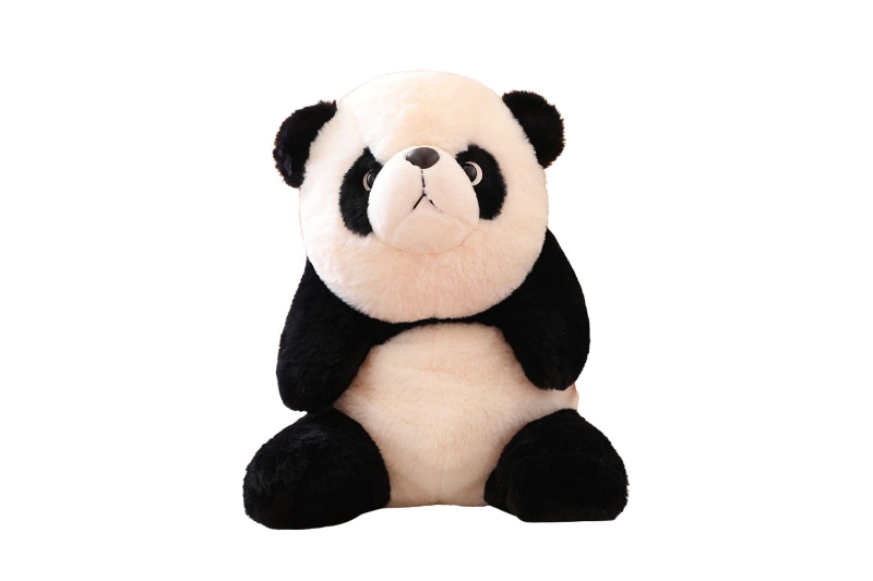 Picture of PANDA Fabric Plush Cushion - Big  (Black)