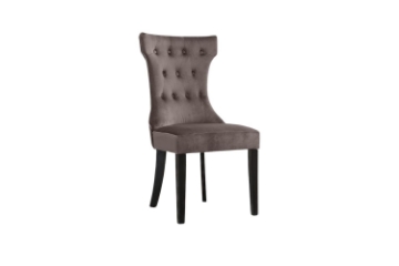 Picture of JORDAN Tufted Winged Back Dining Chair (Taupe)