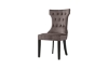 Picture of JORDAN Tufted Winged Back Dining Chair (Taupe)