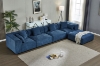 Picture of BARI Memory Foam Fabric Modular Sofa - Ottoman Only