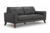 Picture of CASTILE Full (100%)Leather Sofa Range (Brown) - Loveseat+Sofa Set