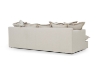 Picture of SPENCER Feather-Filled Fabric Sofa Range - 3 Seater (Sofa)