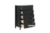 Picture of METRO 3PC Bedroom Combo Set in Twin/Double/Queen/ Eastern King Sizes (Black)