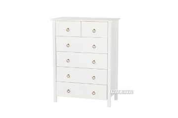 Picture of METRO 3PC Bedroom Combo Set in Twin/Double/Queen/ Eastern King Sizes (White)