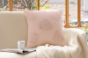 Picture of FRESH PUMPKIN Chenille Fabric Cushion with Inner in Multiple Colors (17.7" x 17.7")