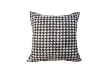 Picture of HOUNDSTOOTH Linen Cushion with Inner in Multiple Colors (17.7" x 17.7")