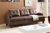 Picture of KNOLLWOOD Air Leather 3-Seater Sofa (Brown)