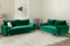 Picture of MARYJANET Velvet Sofa Range (Green)