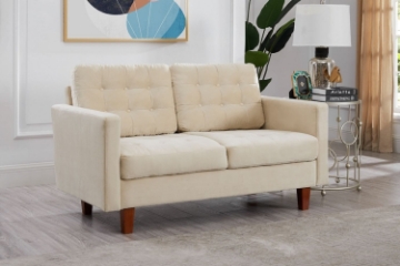 Picture of MILIOU 2-Seater Loveseat (Beige) - Final sale