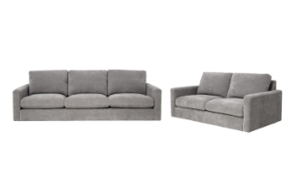 Picture of HUNTER Feather-Filled Fabric Sofa Range - 2.5 + 3.5  Sofa Set